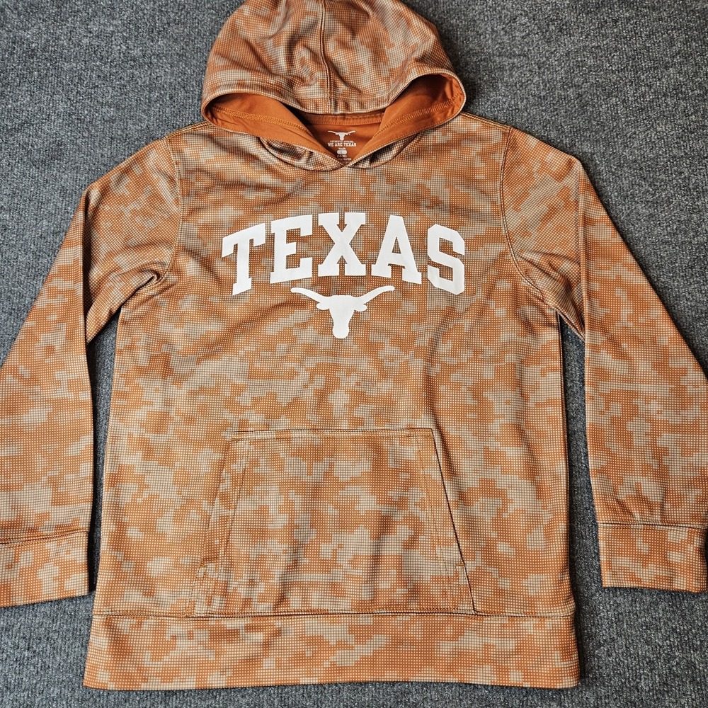Youth Texas Longhorns Hoodie Size Large 14/16 We Are Texas Orange University